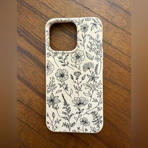 Pela iPhone 13 Pro Case Pela x Ollie Smither Floral Feminine Vegan NWT